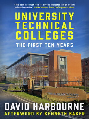 cover image of University Technical Colleges